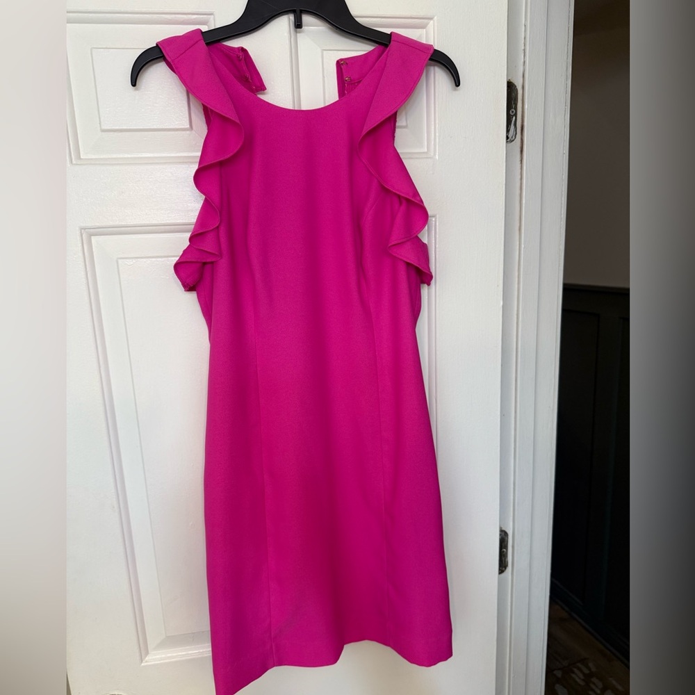 Lily Pulitzer Pink Ruffle Dress